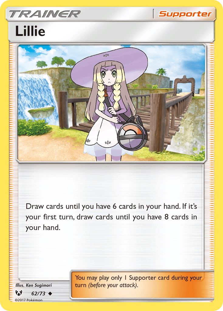 Lillie Shining Legends card