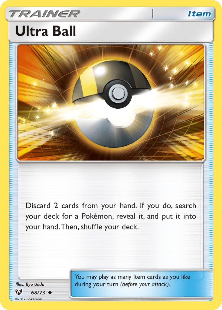 Ultra Ball Shining Legends card