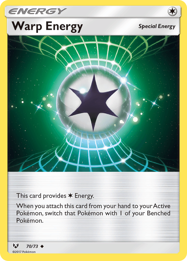 Warp Energy Shining Legends card