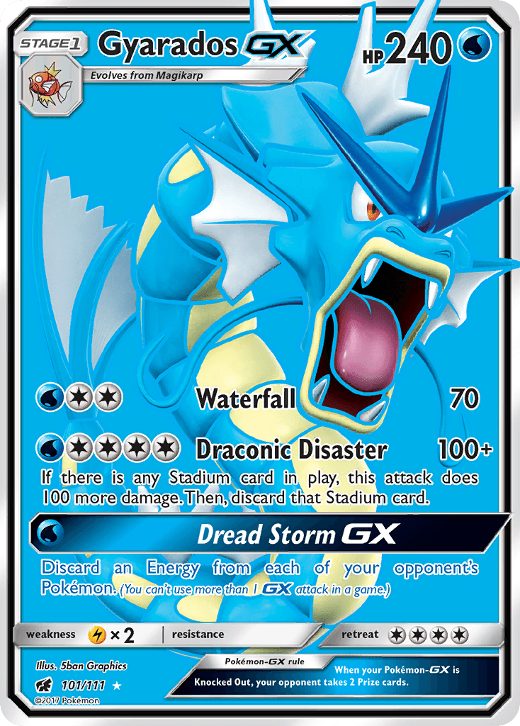 Gyarados-GX Crimson Invasion card