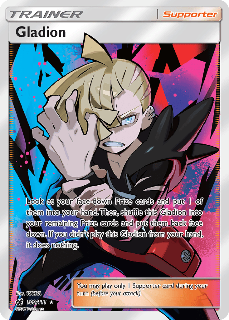 Gladion Crimson Invasion card