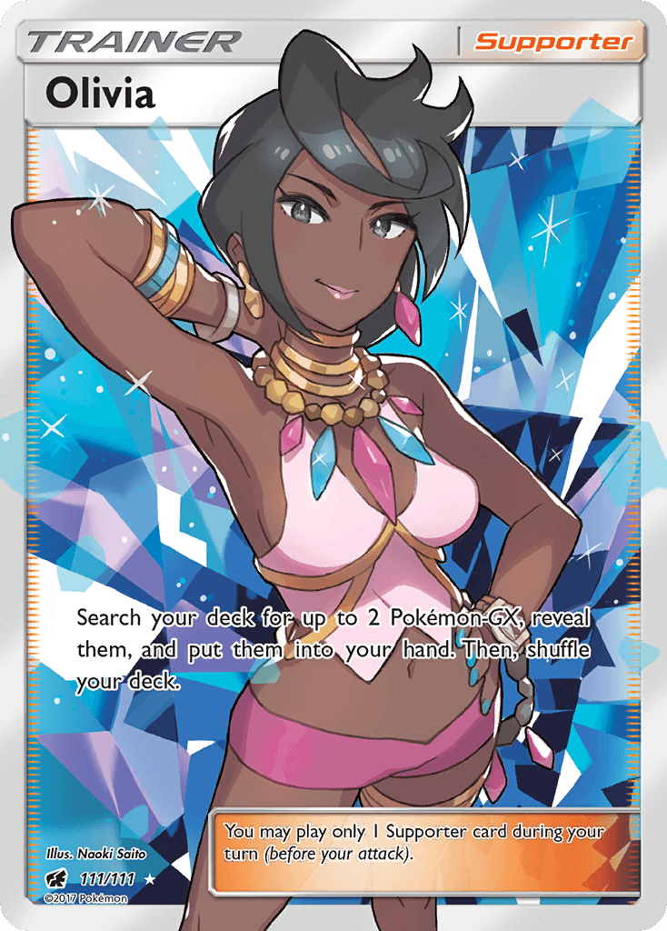 Olivia Crimson Invasion card