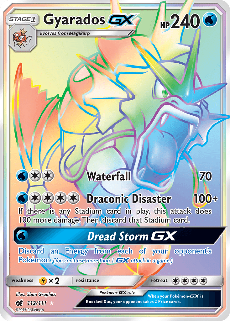 Gyarados-GX Crimson Invasion card