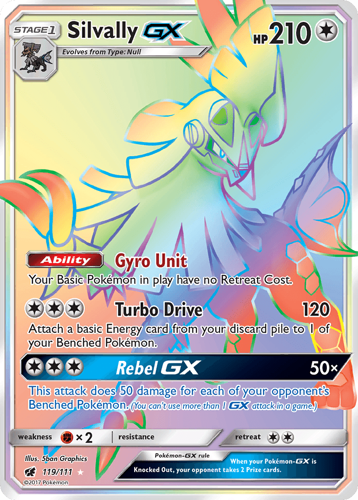 Silvally-GX Crimson Invasion card