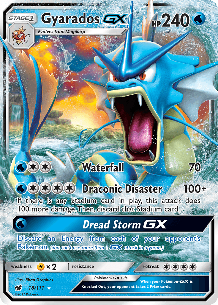 Gyarados-GX Crimson Invasion card