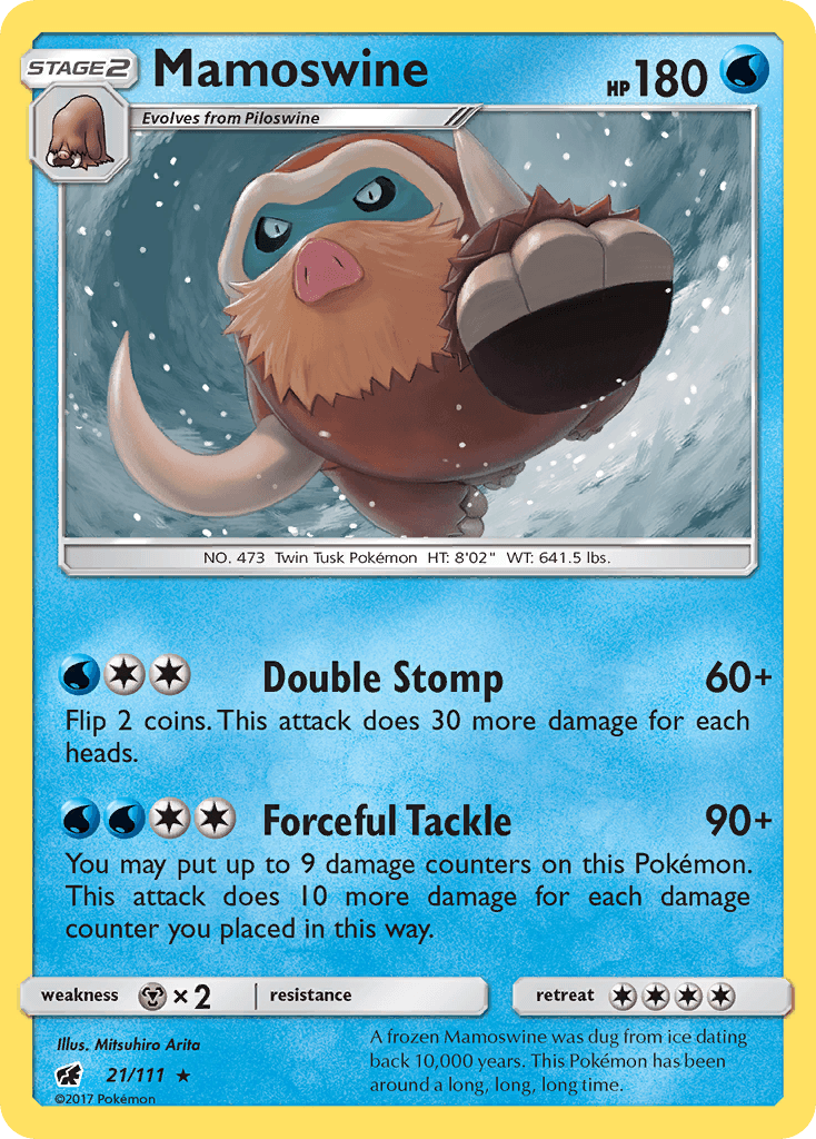 Mamoswine Crimson Invasion card