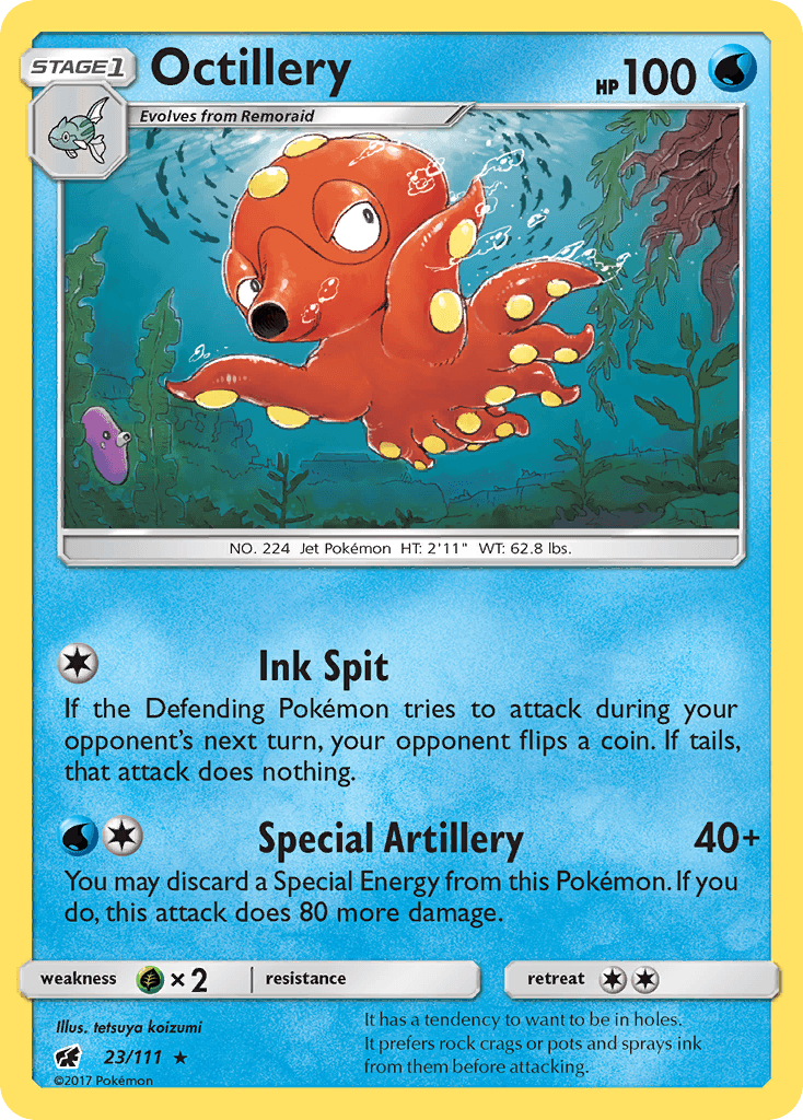 Octillery Crimson Invasion card