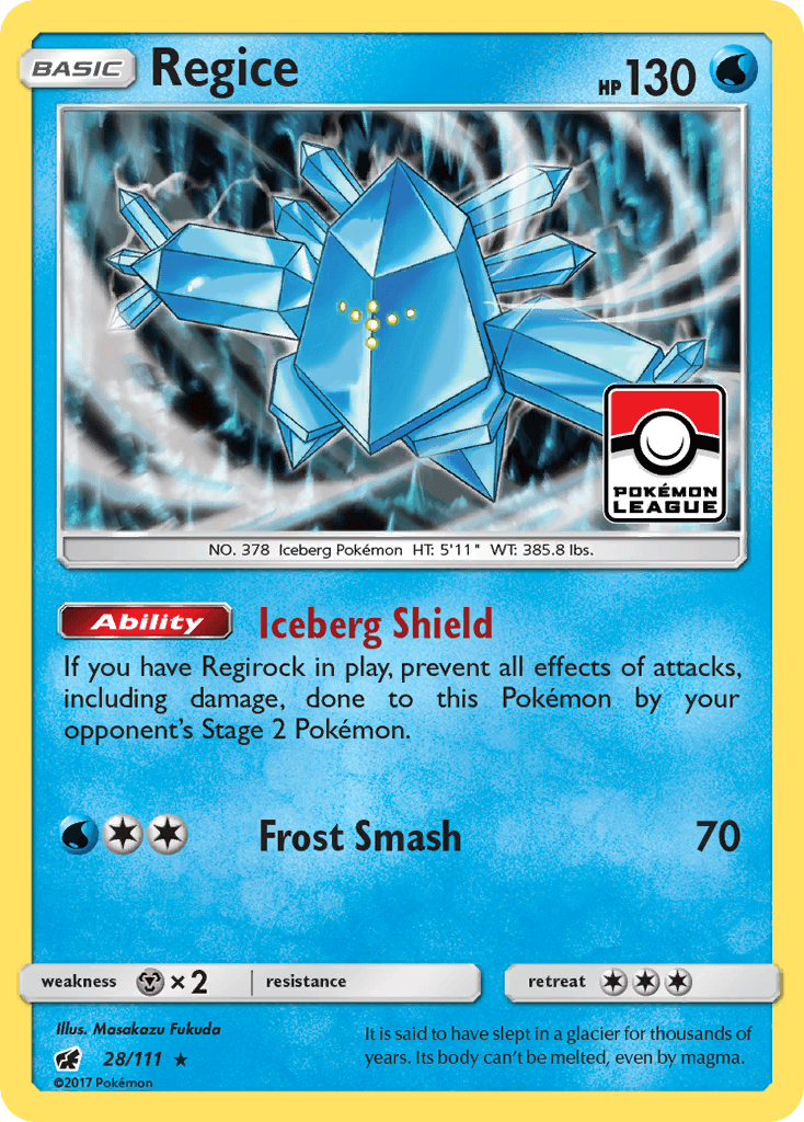 Regice Crimson Invasion card