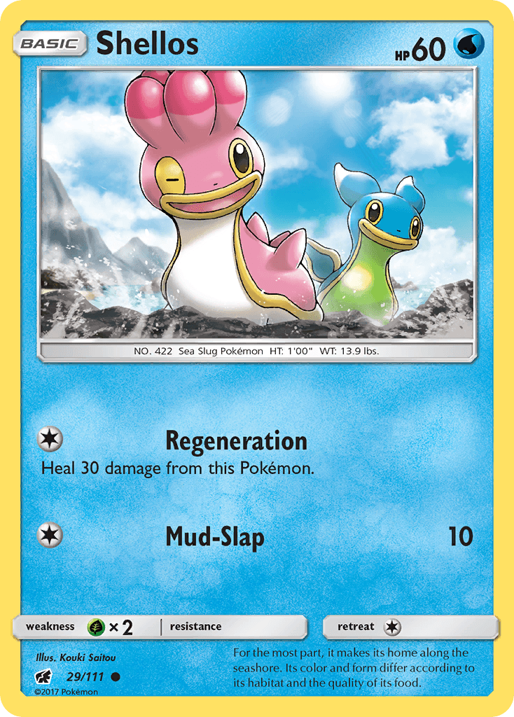 Shellos Crimson Invasion card