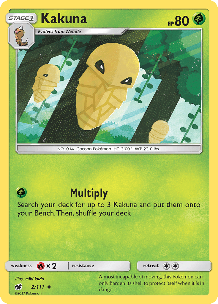 Kakuna Crimson Invasion card