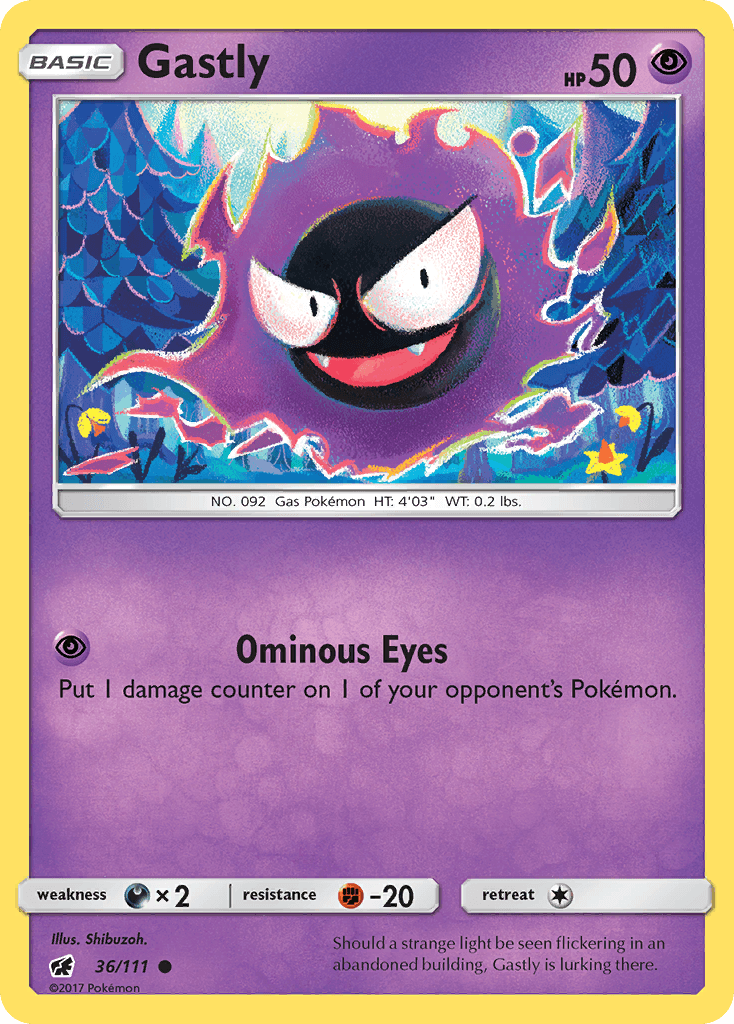 Gastly Crimson Invasion card