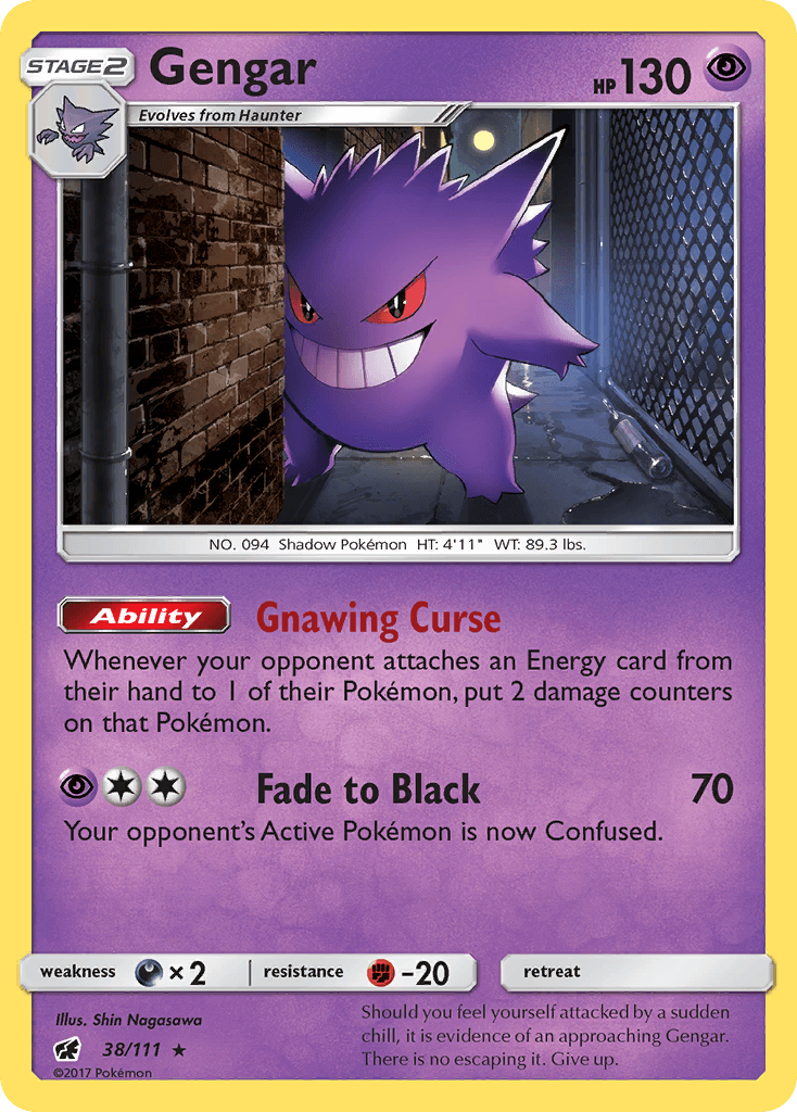 Gengar Crimson Invasion card