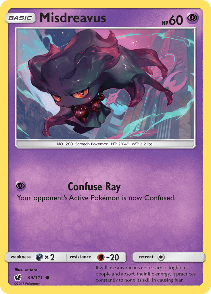 Misdreavus 寶可夢 card