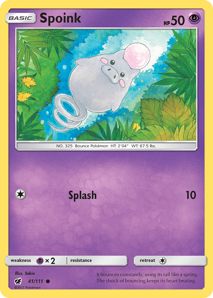 Spoink Crimson Invasion card