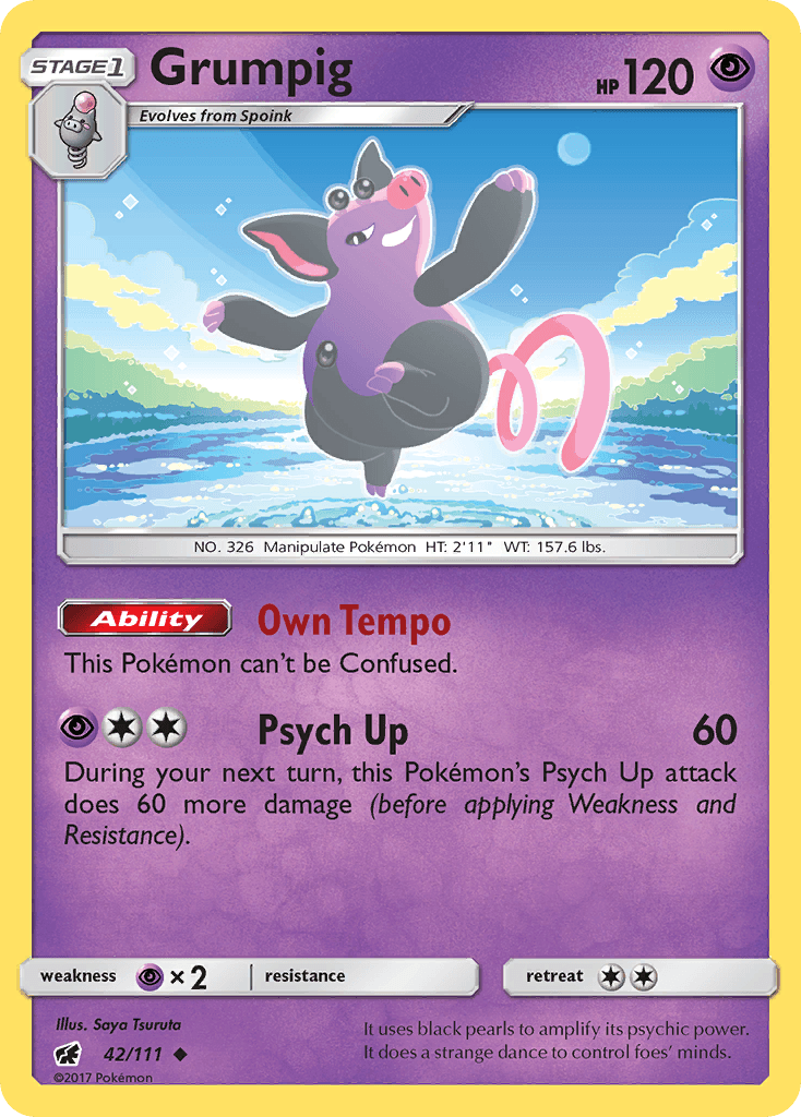 Grumpig Crimson Invasion card