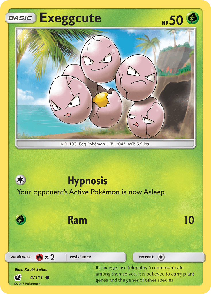 Exeggcute Crimson Invasion card