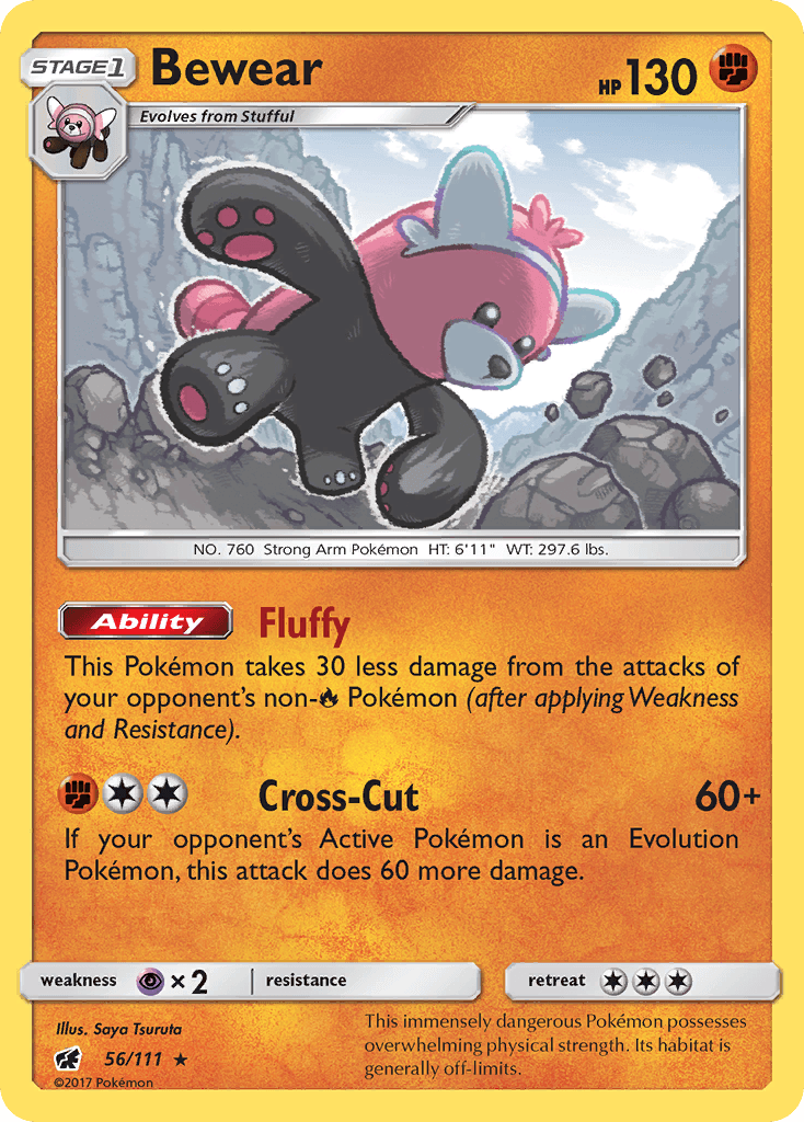 Bewear Crimson Invasion card
