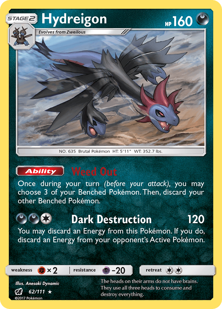 Hydreigon Crimson Invasion card