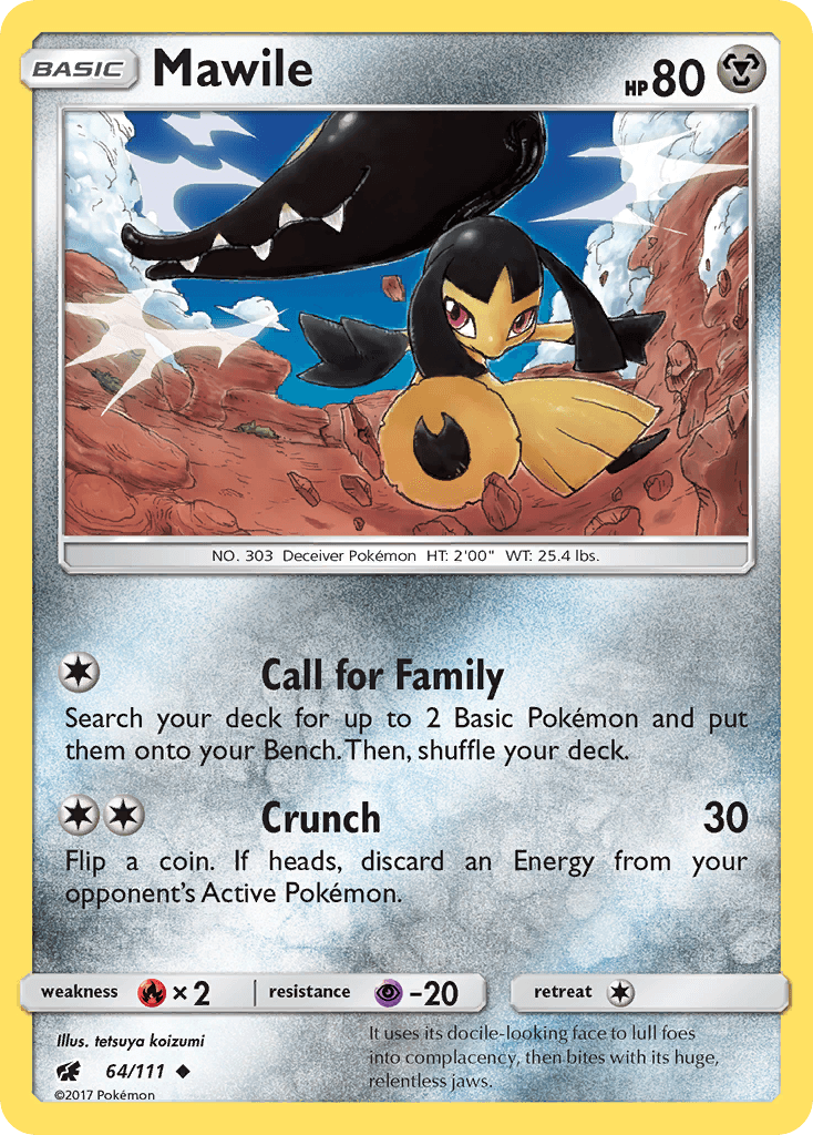 Mawile Crimson Invasion card