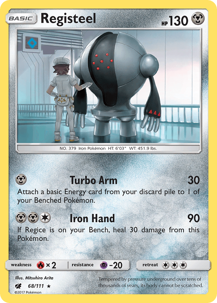 Registeel Crimson Invasion card