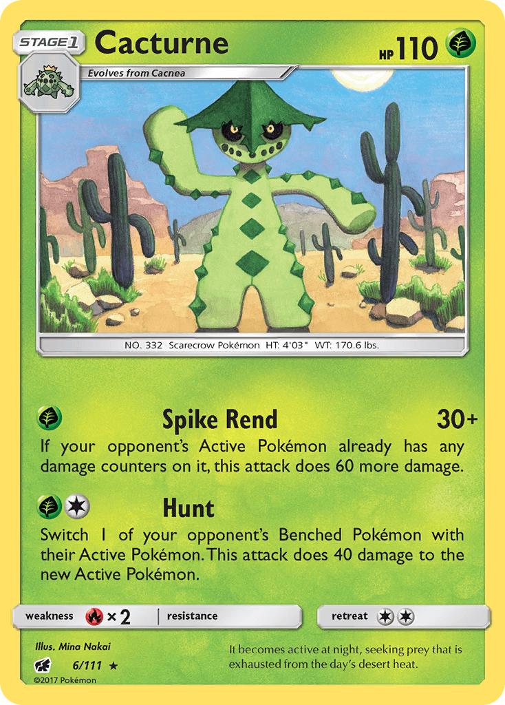 Cacturne Crimson Invasion card