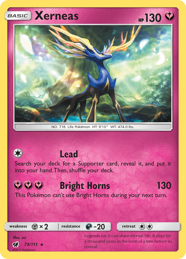 Xerneas Crimson Invasion card