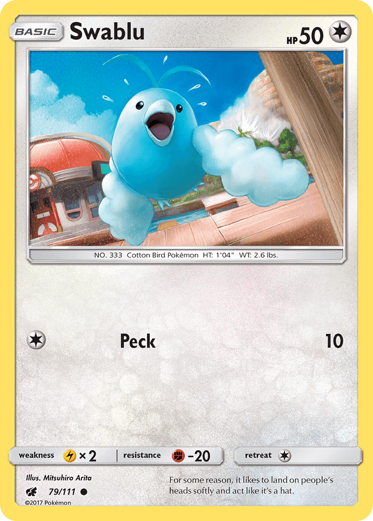 Swablu Crimson Invasion card