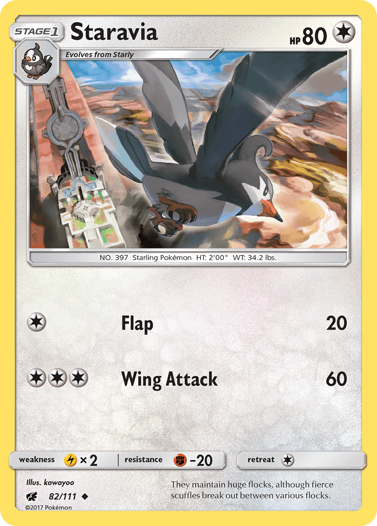 Staravia Crimson Invasion card