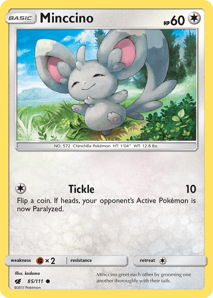 Minccino Crimson Invasion card