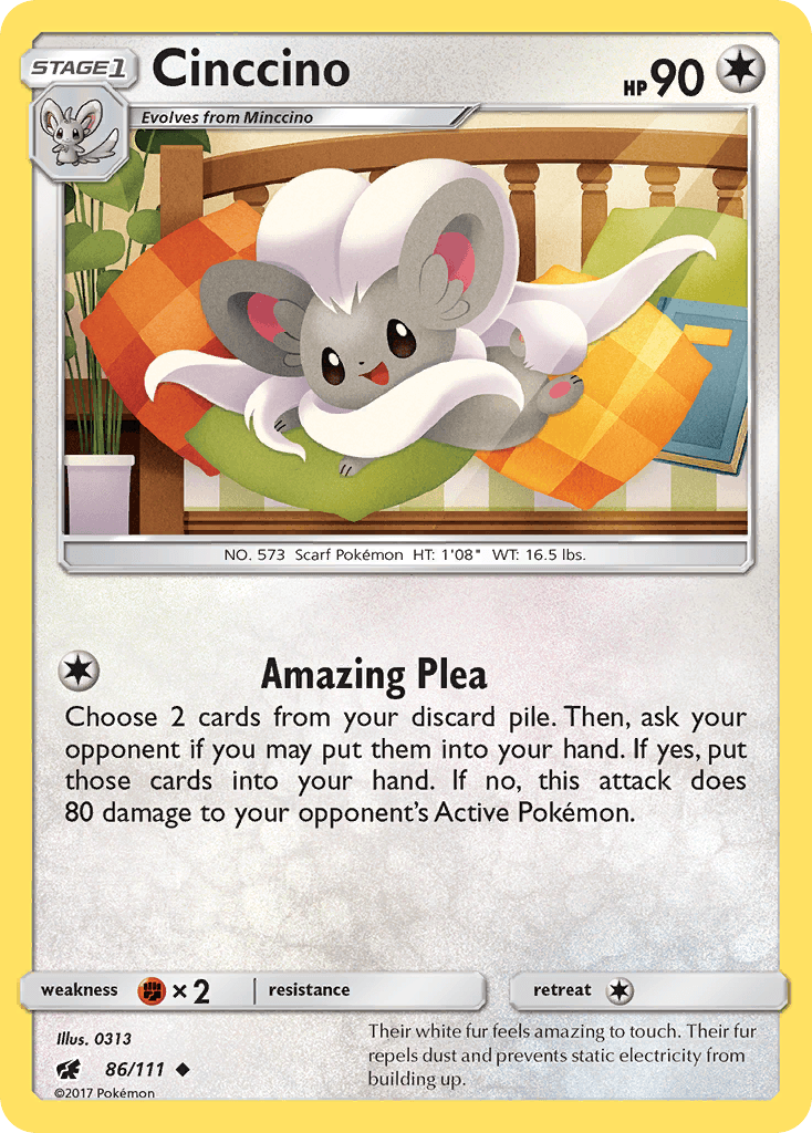 Cinccino Crimson Invasion card