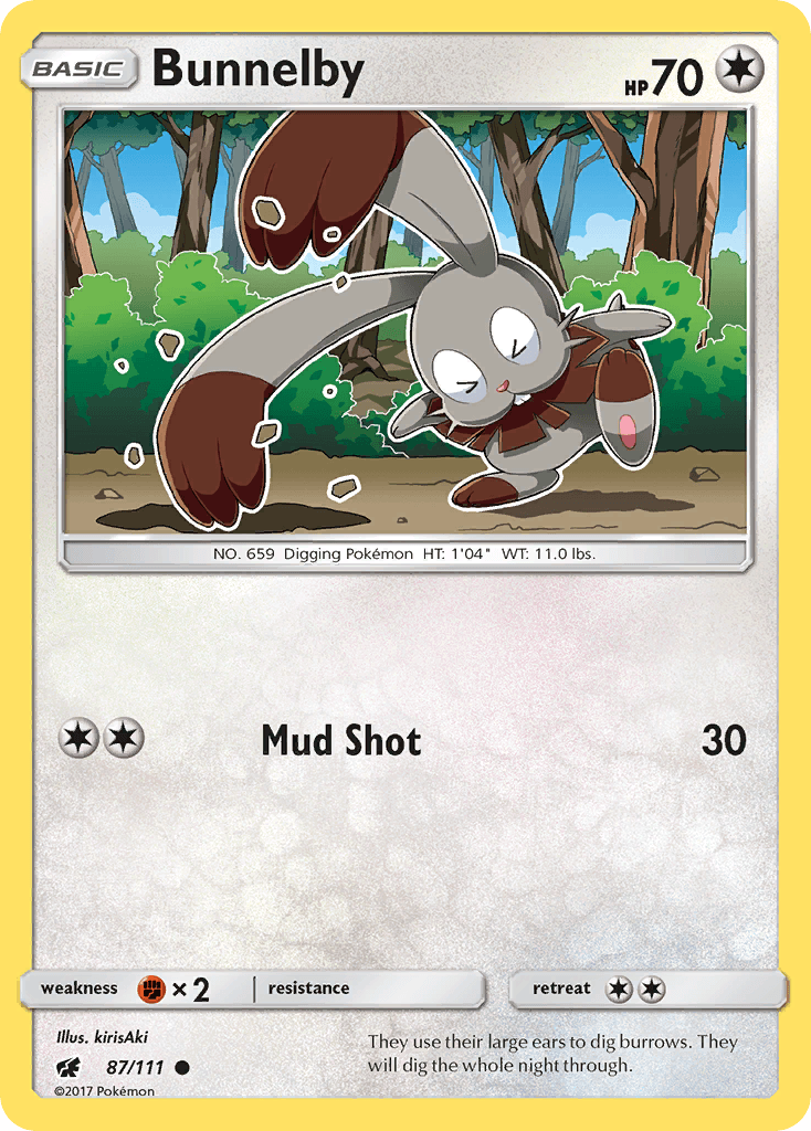 Bunnelby Crimson Invasion card