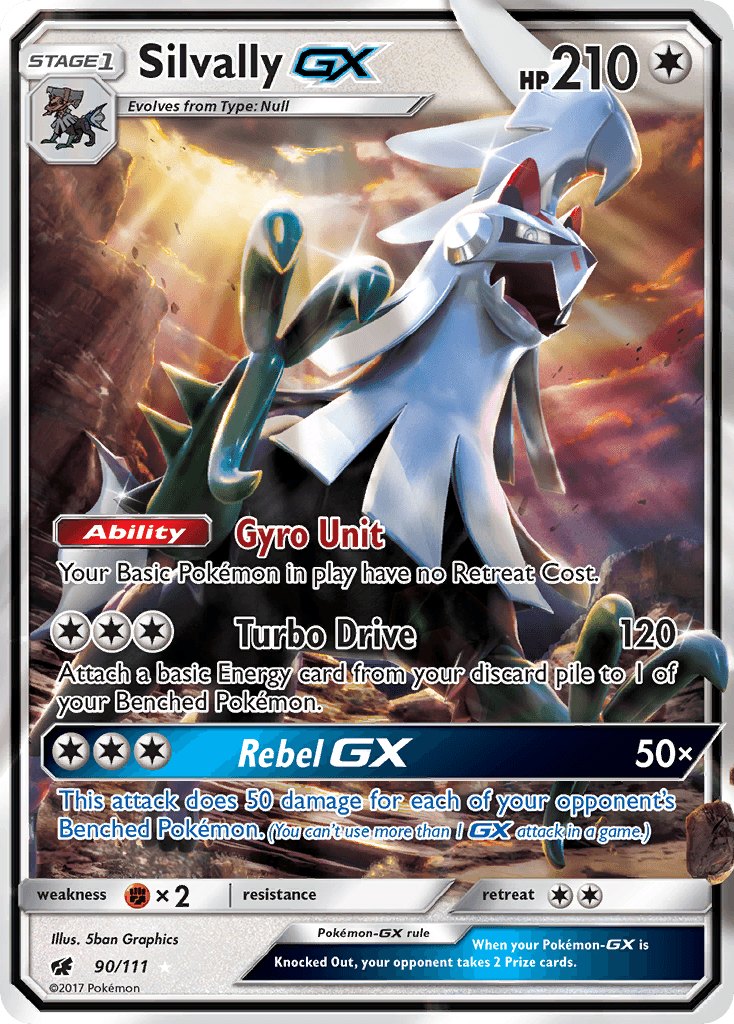 Silvally-GX Crimson Invasion card