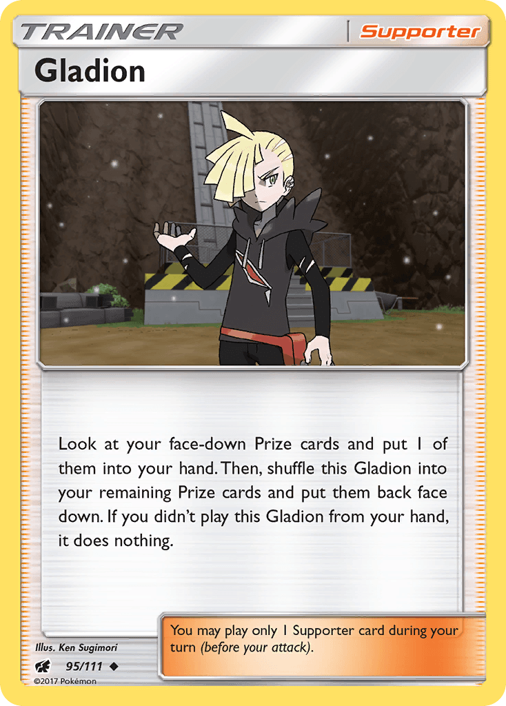 Gladion Crimson Invasion card