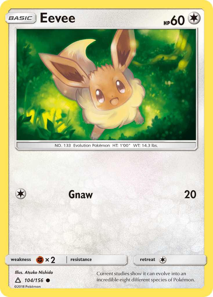 Eevee Ultra Prism card