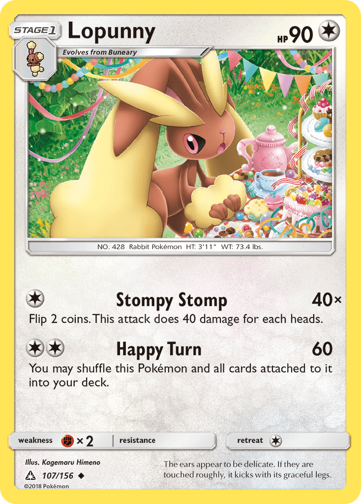Lopunny Ultra Prism card