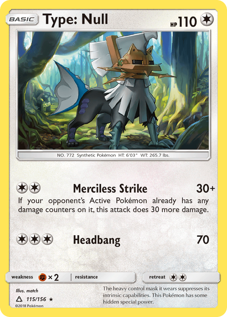 Type: Null Ultra Prism card
