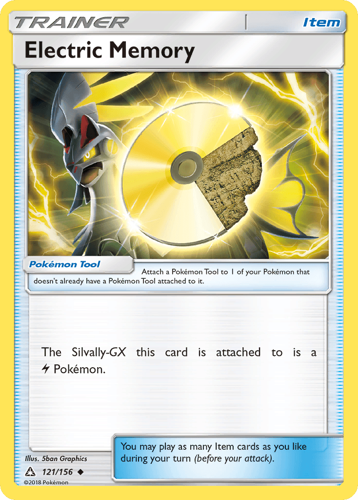 Electric Memory Ultra Prism card