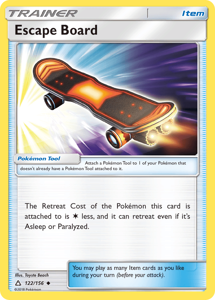 Escape Board Ultra Prism card