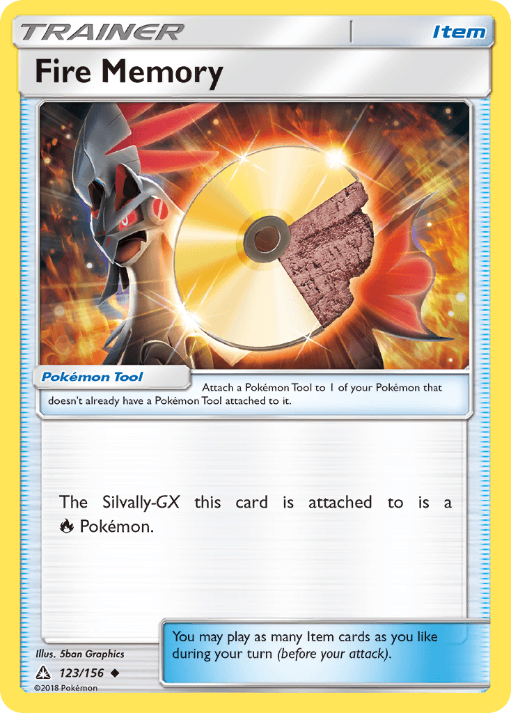 Fire Memory Ultra Prism card