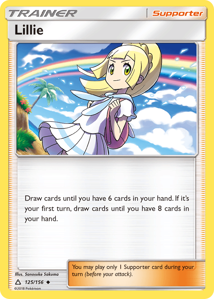 Lillie Ultra Prism card