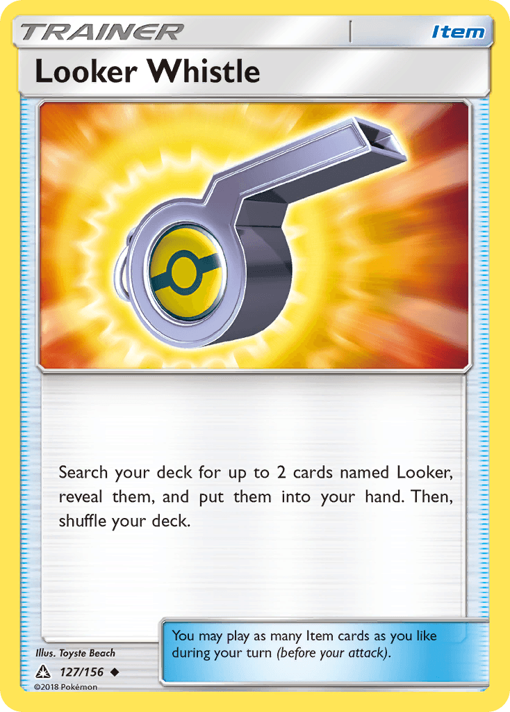 Looker Whistle Ultra Prism card