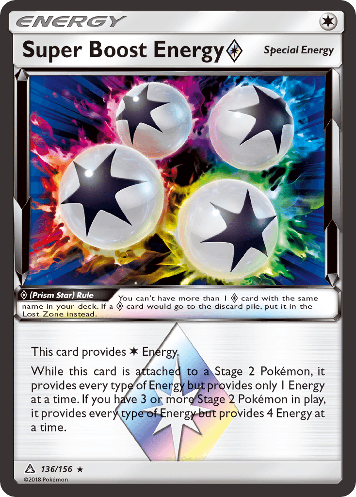 Super Boost Energy ◇ Ultra Prism card