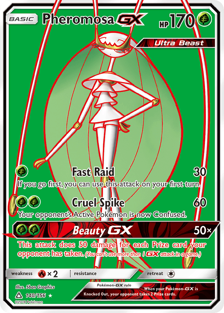 Pheromosa-GX Ultra Prism card