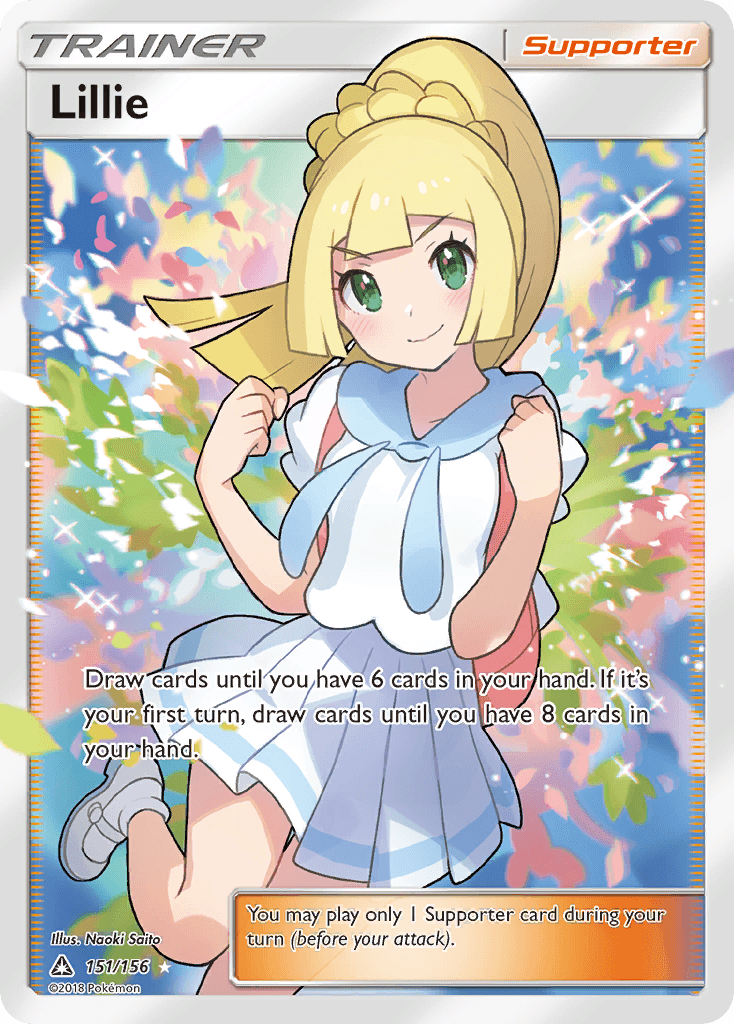 Lillie Ultra Prism card