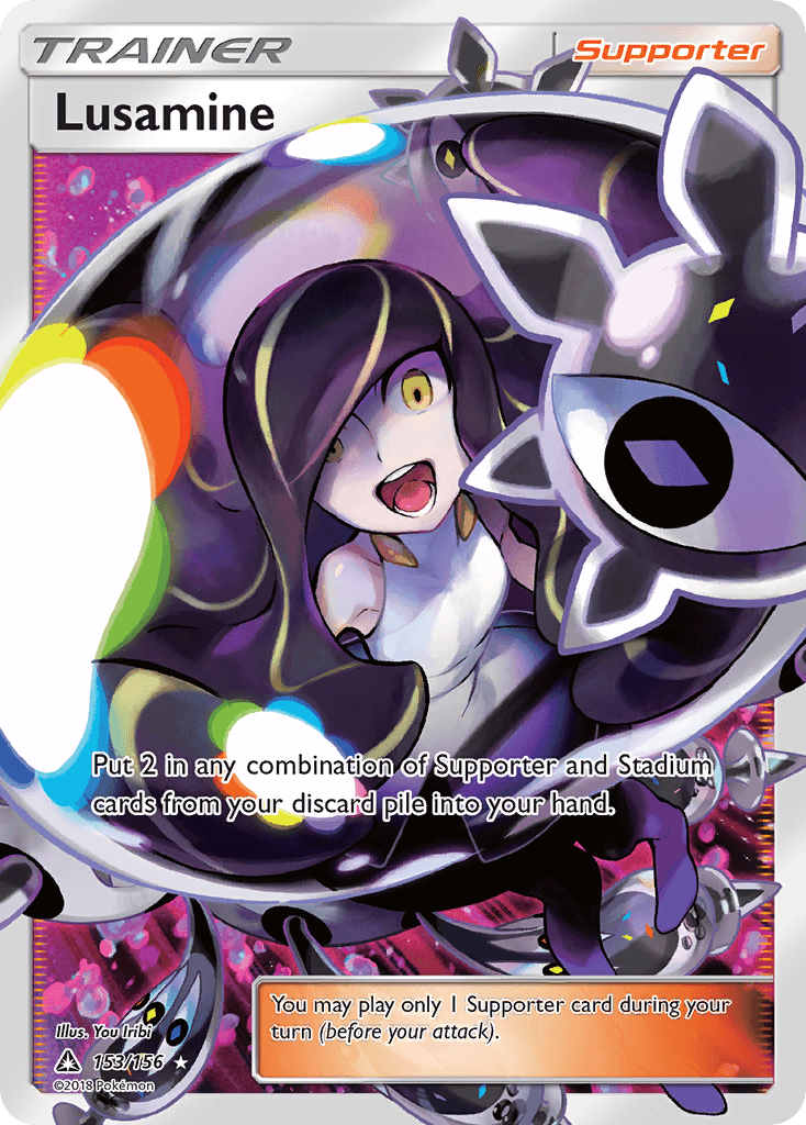 Lusamine Ultra Prism card