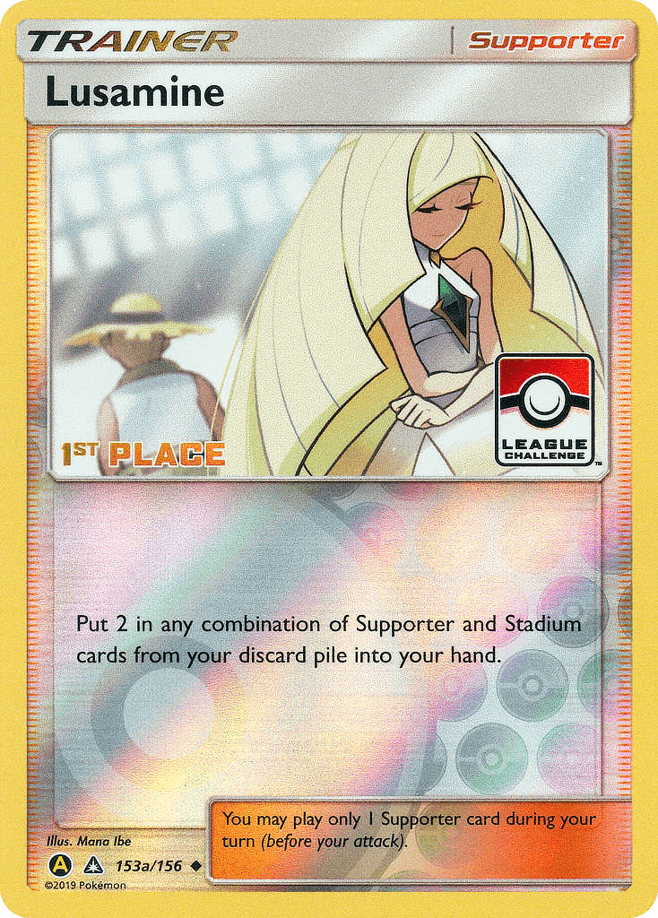 Lusamine Ultra Prism card