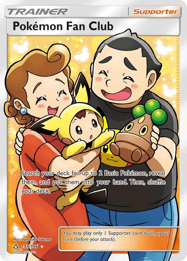 Pokémon Fan Club Ultra Prism card