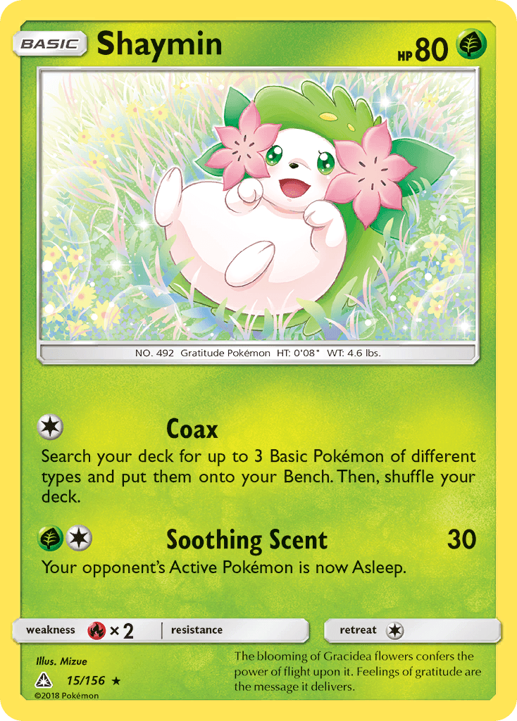 Shaymin Ultra Prism card
