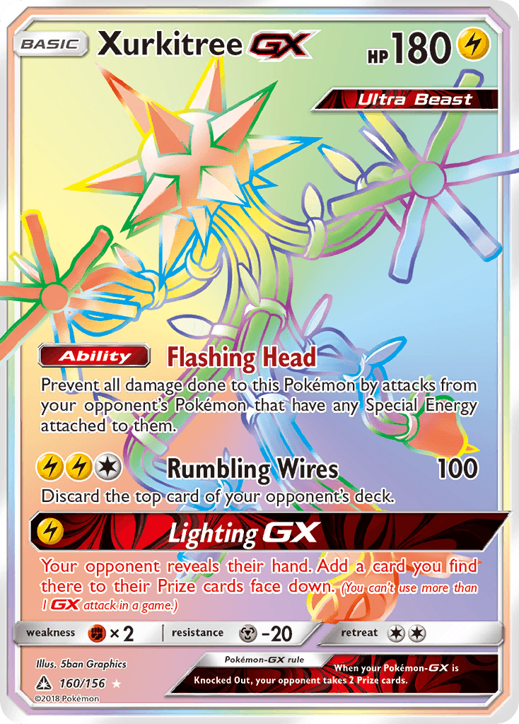 Xurkitree-GX Ultra Prism card
