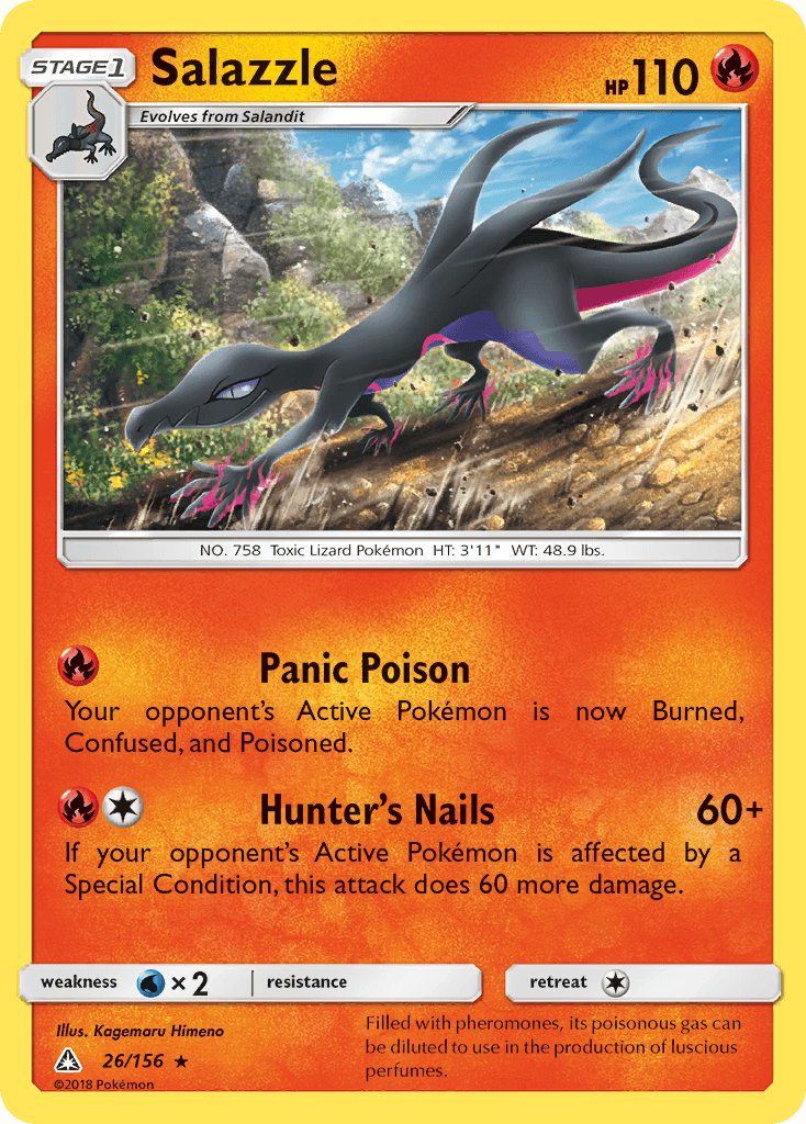 Salazzle Ultra Prism card